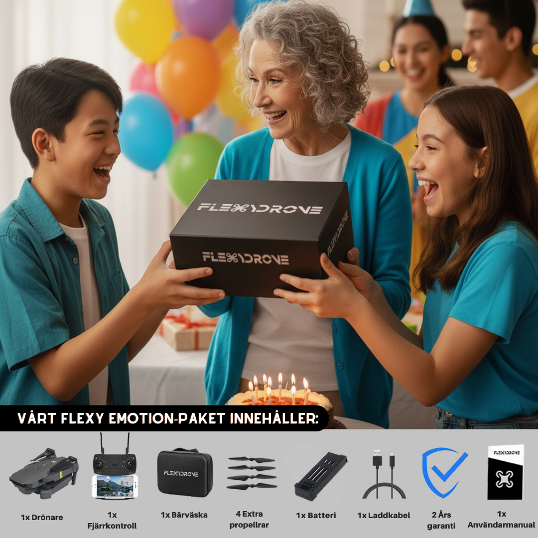 FLEXY Emotion - Drönare 4K